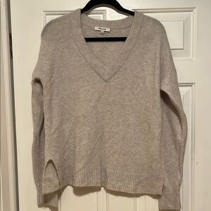 Madewell Women's Light Grey Sweater